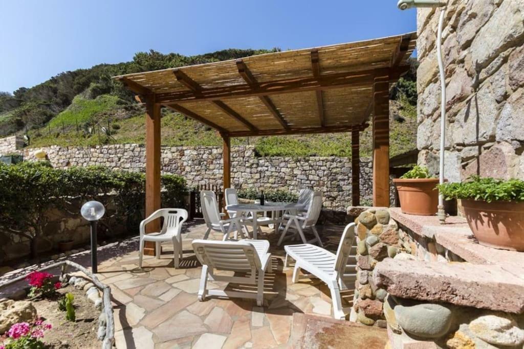 Antica Tonnara Porto Paglia Villa Gonnesa Buitenkant foto