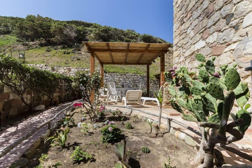 Antica Tonnara Porto Paglia Villa Gonnesa Buitenkant foto