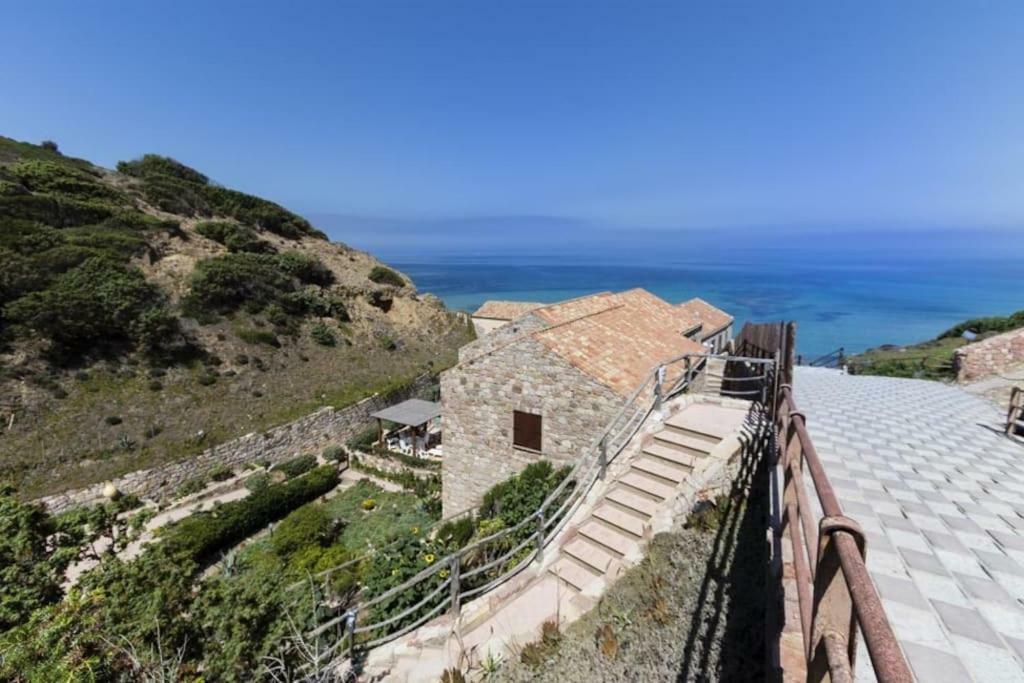 Antica Tonnara Porto Paglia Villa Gonnesa Buitenkant foto